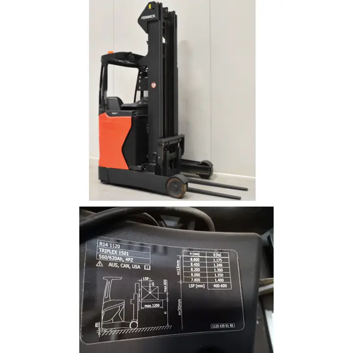 LINDE Reach Truck 1.4 ton - Master