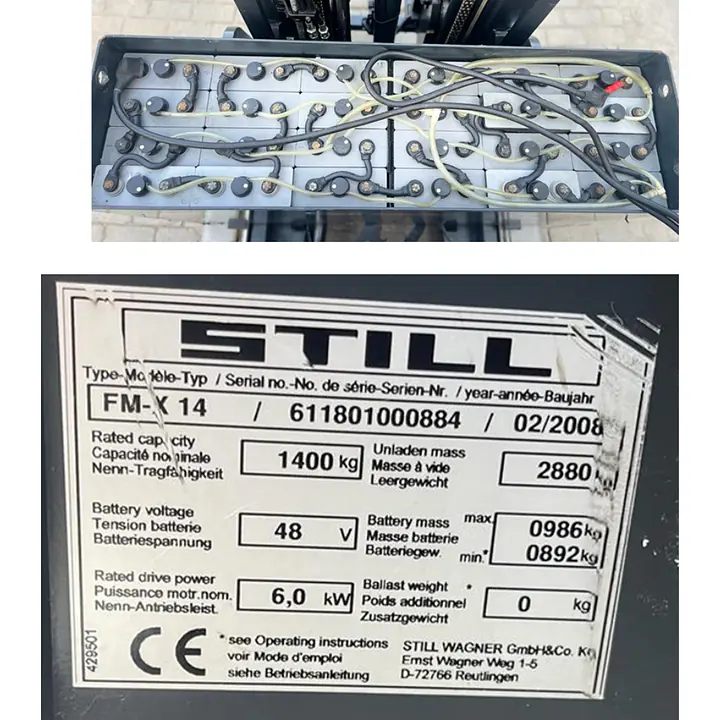 STILL Reach Truck 1.4 ton - Master