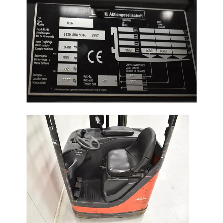Linde Reach Truck 1.6 ton - Master