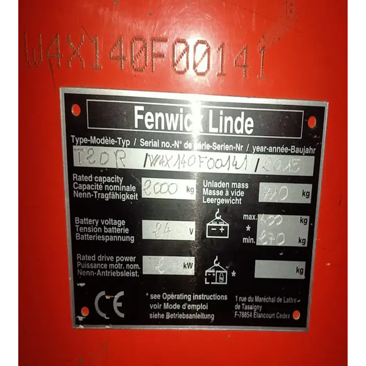 Linde Power Pallet 2 ton - Master