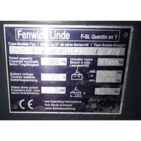 Linde Order Picker 2 ton - Master