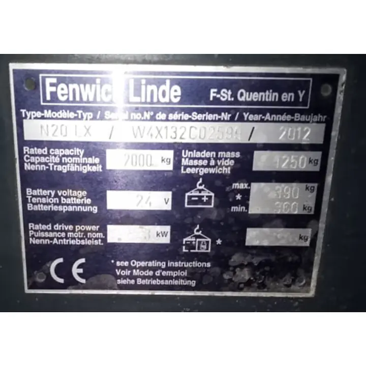 Linde Order Picker 2 ton - Master