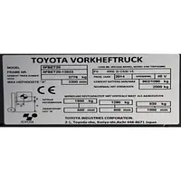 TOYOTA Forklift 2 ton - Master