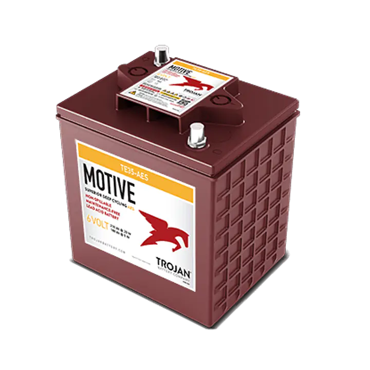 TE35-AES 6V AGM Battery DIN Size - Master