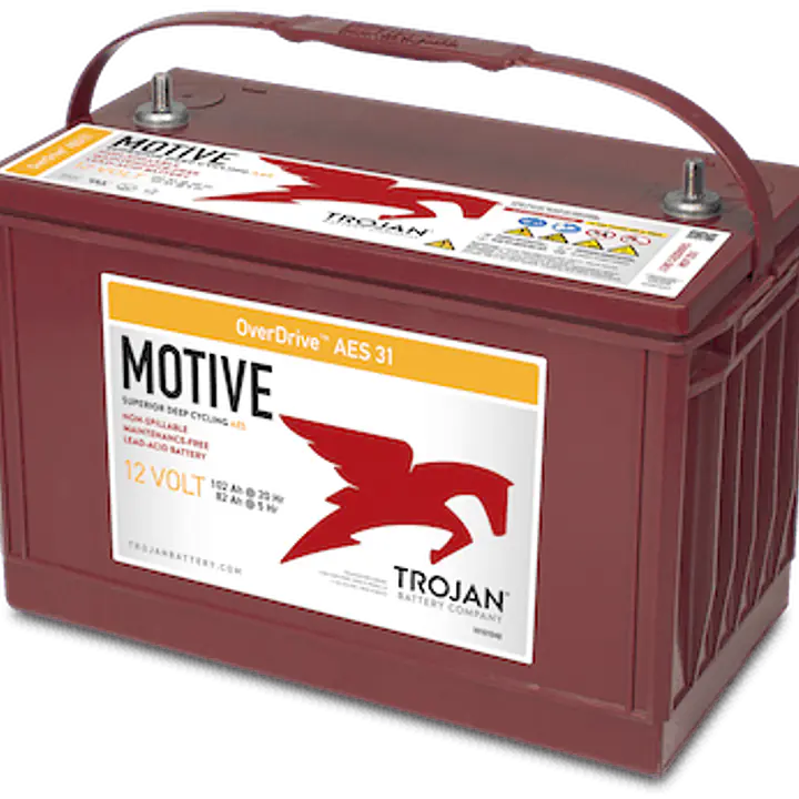 OverDrive AES-31 12V AGM Battery - Master