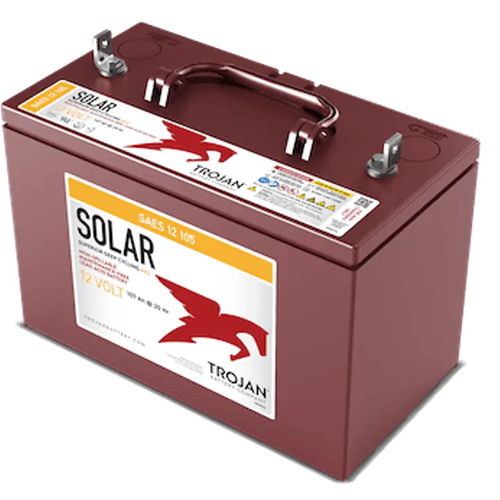 Solar SAES 12 105 12V AES AGM Battery - Master