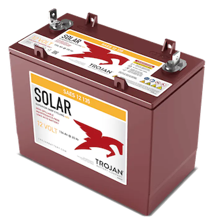 Solar SAES 12 135 12V AES AGM Battery - Master