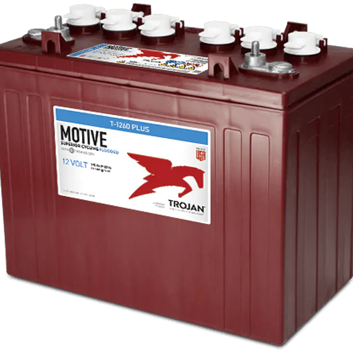 T-1260 Plus 12V Flooded Lead Acid Battery - Master