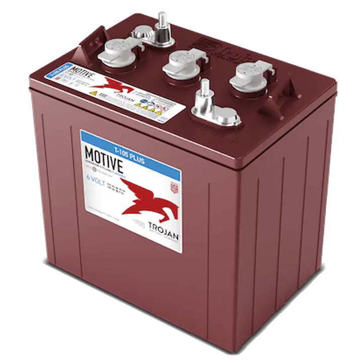T-105 Plus 6V Flooded Lead Acid Battery - Master