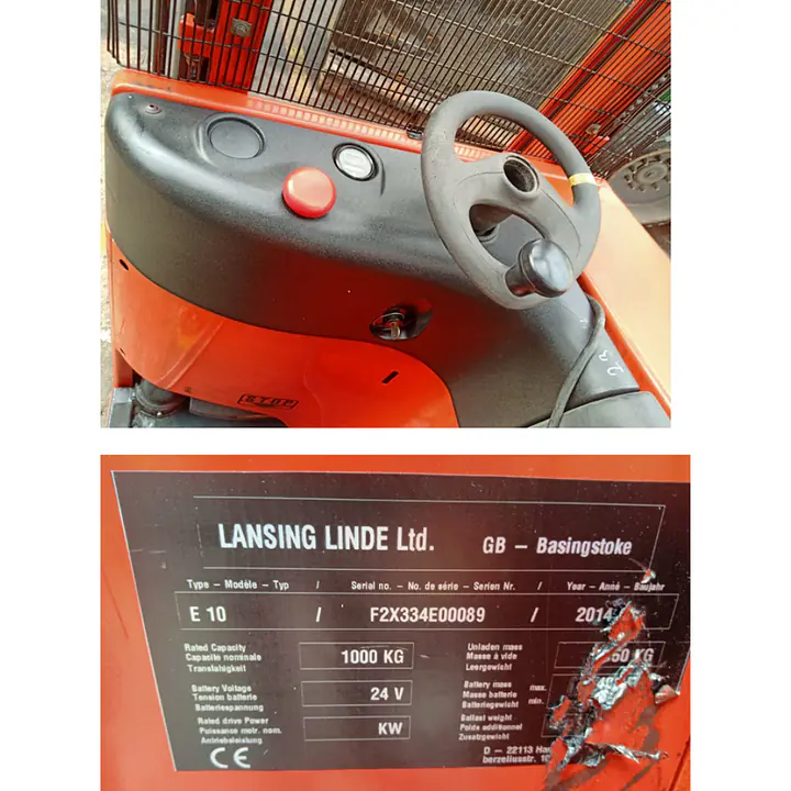 Linde Forklift 1 ton - Master